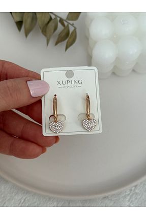 گوشواره جواهر قرمز زیرکن Miliva - کد 786419393