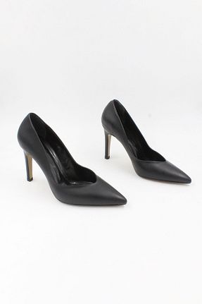 کفش مجلسی مشکی زنانه پاشنه نازک ENDİCAN - کد 869374698