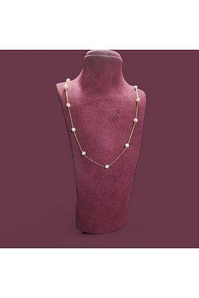 گردنبند طلا رنگی زنانه 14 عیار MİNİMAL - کد 869844393