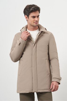کاپشن بژ مردانه رگولار Morven - کد 869391909