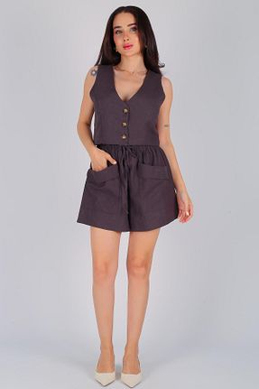 ست بالاتنه و پائین تنه طوسی زنانه بافتنی FACETTE - کد 828362770