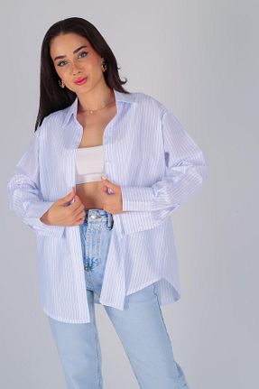 پیراهن سفید زنانه رگولار FACETTE - کد 828384536