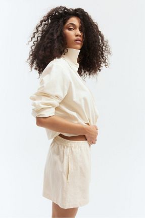 ست لباس راحتی سفید زنانه H&M - کد 869416901