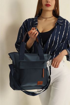 کیف دوشی سرمه ای زنانه ساتن ARTON - کد 805261339
