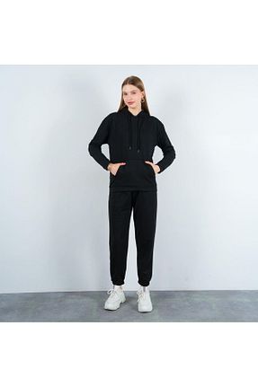 ست بالاتنه و پائین تنه مشکی زنانه بافت CELITA - کد 869433507