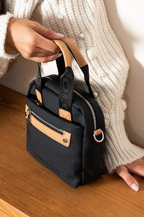 کیف دوشی قهوه ای زنانه چرم مصنوعی Just Polo - کد 869436914