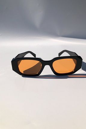عینک آفتابی نارنجی زنانه UV400 DSN - کد 869462527