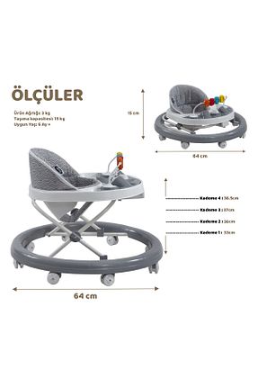 واکر قهوه ای Acr Ciciko - کد 843233323