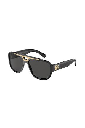 عینک آفتابی طوسی مردانه UV400 Dolce&Gabbana - کد 219619498
