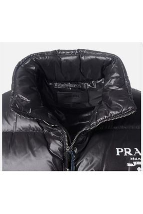 کاپشن مشکی مردانه رگولار Prada Sport - کد 863573646