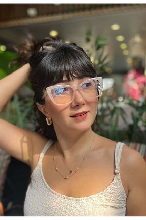 عینک محافظ نور آبی قهوه ای زنانه پلاستیک funeyes - کد 770110440