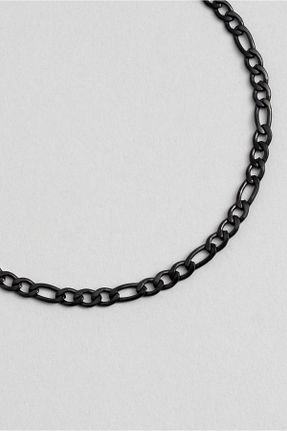 دستبند استیل (فولاد) مشکی مردانه استیل (فولاد) So Chic - کد 869507153