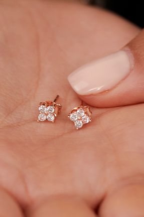 گوشواره نقره زنانه 925 عیار Elika Silver - کد 869470961