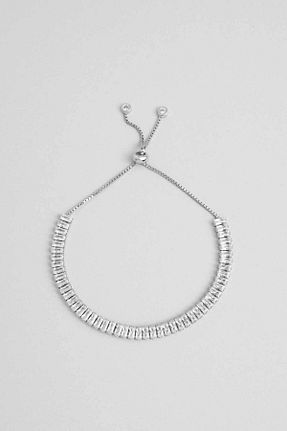 دستبند نقره سفید زنانه 925 عیار So Chic - کد 869507237
