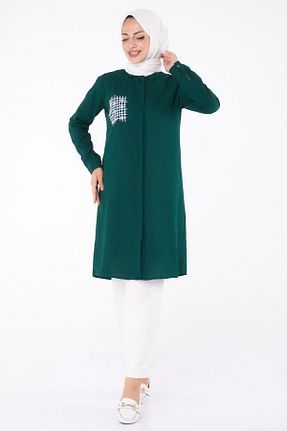 تونیک سبز زنانه بافتنی TOFİSA - کد 869578979
