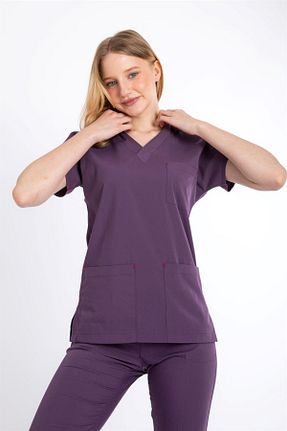 لباس کار بنفش Uçak Medikal - کد 358112735
