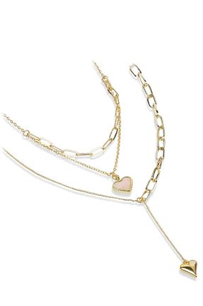 گردنبند جواهر رنگی زنانه Klips Concept - کد 869616339