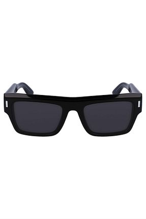 عینک آفتابی مشکی زنانه UV400 Calvin Klein - کد 735330624