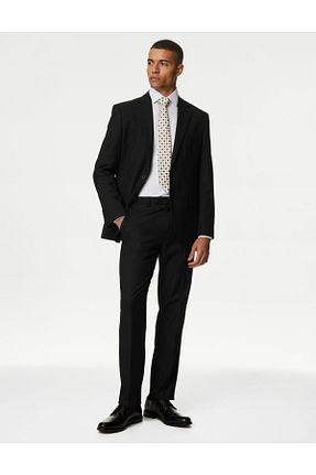 شلوار مشکی مردانه پلی استر Marks & Spencer - کد 814766185