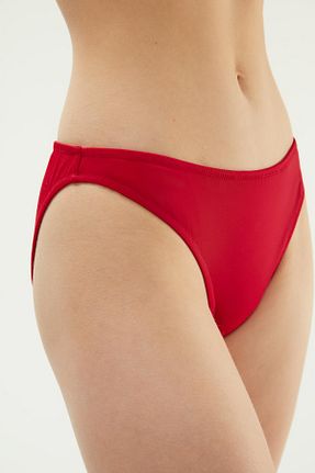 پائین تنه بیکینی قرمز زنانه ساده Eros - کد 708737402