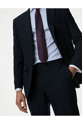 شلوار سرمه ای مردانه پلی استر Marks & Spencer - کد 832067551