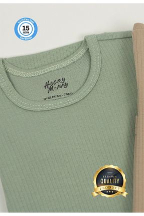 بادی و سرهمی نوزادی رنگی بچه گانه %100 پنبه Huggy Mommy - کد 869236194