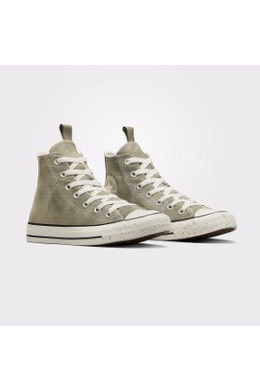 کفش اسنیکر سبز زنانه بند دار Converse - کد 869657215