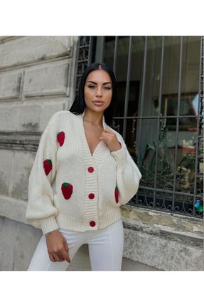 رویه سفید زنانه اکریلیک KEDİ - کد 869653057