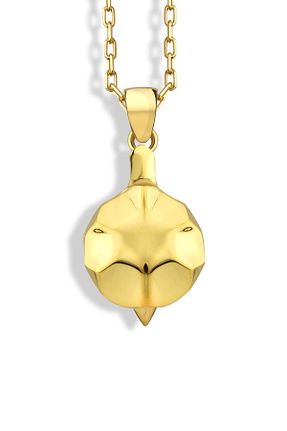 گردنبند نقره طلائی زنانه 925 عیار TheRollerStone - کد 869652307