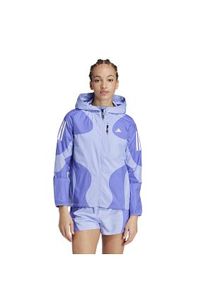 کاپشن آبی زنانه رگولار adidas - کد 872373001