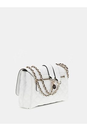 کیف دوشی سفید زنانه Guess - کد 858519563