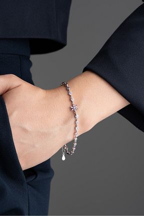 دستبند نقره زنانه 925 عیار Silvano Jewelry - کد 854112911