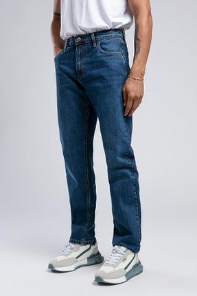 شلوار جین آبی مردانه پاچه لوله تفنگی Lee Cooper - کد 870031938