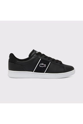 کفش اسنیکر مشکی مردانه بند دار Lacoste - کد 861792481