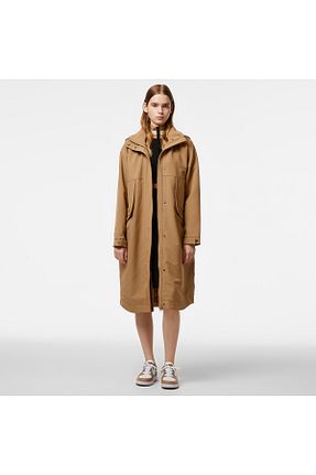 کاپشن بژ زنانه Relaxed Lacoste - کد 866660848
