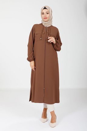 رویه حجاب طوسی زنانه Relaxed Beyza - کد 869684592