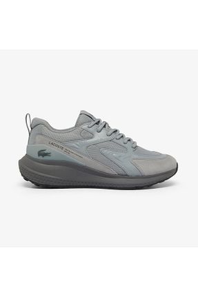 کفش اسنیکر طوسی مردانه بند دار Lacoste - کد 866698426