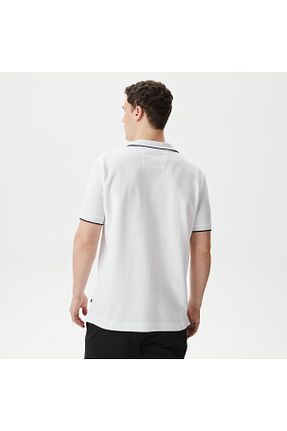 پولوشرت سفید مردانه %100 پنبه Nautica - کد 824359250