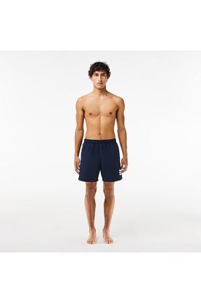 شلوارک و برمودا سرمه ای مردانه رگولار Lacoste - کد 838637846