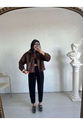 شلوار مشکی زنانه پلی آمید Bade Butik - کد 818495280