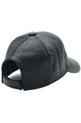 کلاه مشکی زنانه چرم مصنوعی AXE SPORTSWEAR - کد 869701299