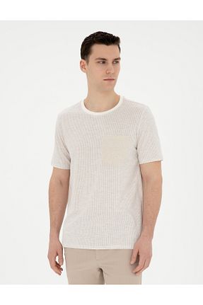 تیشرت طوسی مردانه رگولار Pierre Cardin - کد 869699802