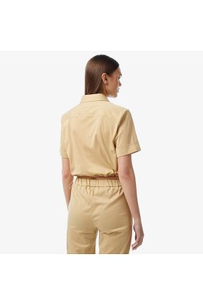 پیراهن قهوه ای زنانه رگولار Lacoste - کد 837994098