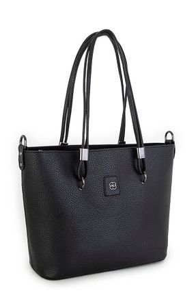 کیف دوشی مشکی زنانه چرم مصنوعی Nas Bag - کد 793842459