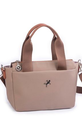 کیف پستچی قهوه ای زنانه چرم مصنوعی Nas Bag - کد 830610471