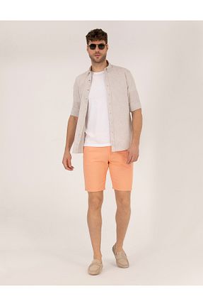 شلوارک و برمودا نارنجی مردانه اسلیم Pierre Cardin - کد 830669020