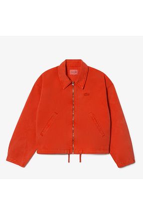 کت قرمز زنانه رگولار Lacoste - کد 826056008