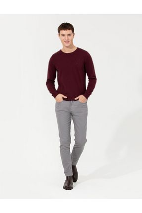شلوار طوسی مردانه پارچه Pierre Cardin - کد 856892297