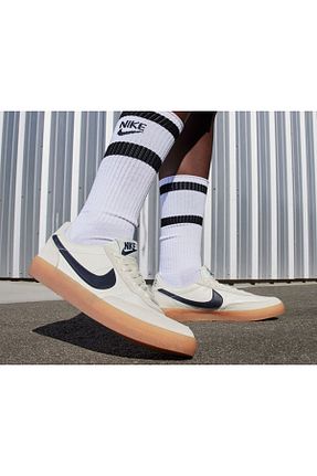 کفش اسنیکر بژ زنانه بند دار Nike - کد 869739480