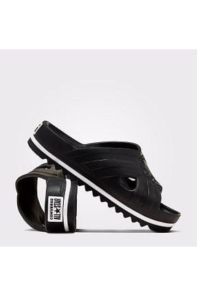دمپائی مشکی زنانه چرم مصنوعی Converse - کد 869759203